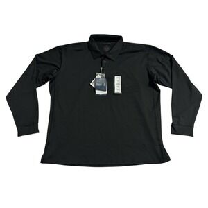 Propper Men's EdgeTec Long Sleeve Polo Black Size XL NTOA Uniform Anti-Odor